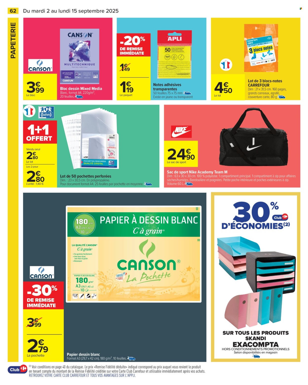 Catalogue Carrefour Hypermarchés - 02/09/2025 - 15/09/2025. Page 64