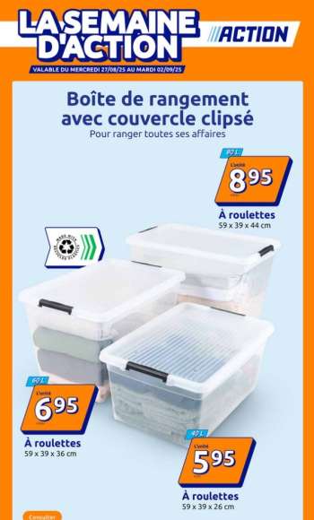 Catalogue Action - 27/08/2025 - 02/09/2025.