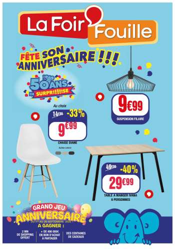 Catalogue La Foir'Fouille - 01/09/2025 - 07/09/2025.
