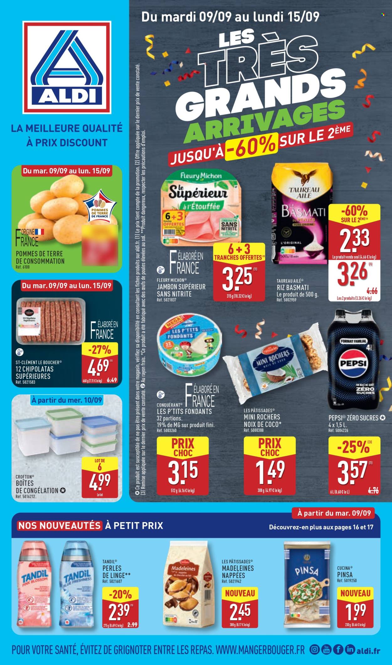 Catalogue ALDI - 09/09/2025 - 15/09/2025. Page 1