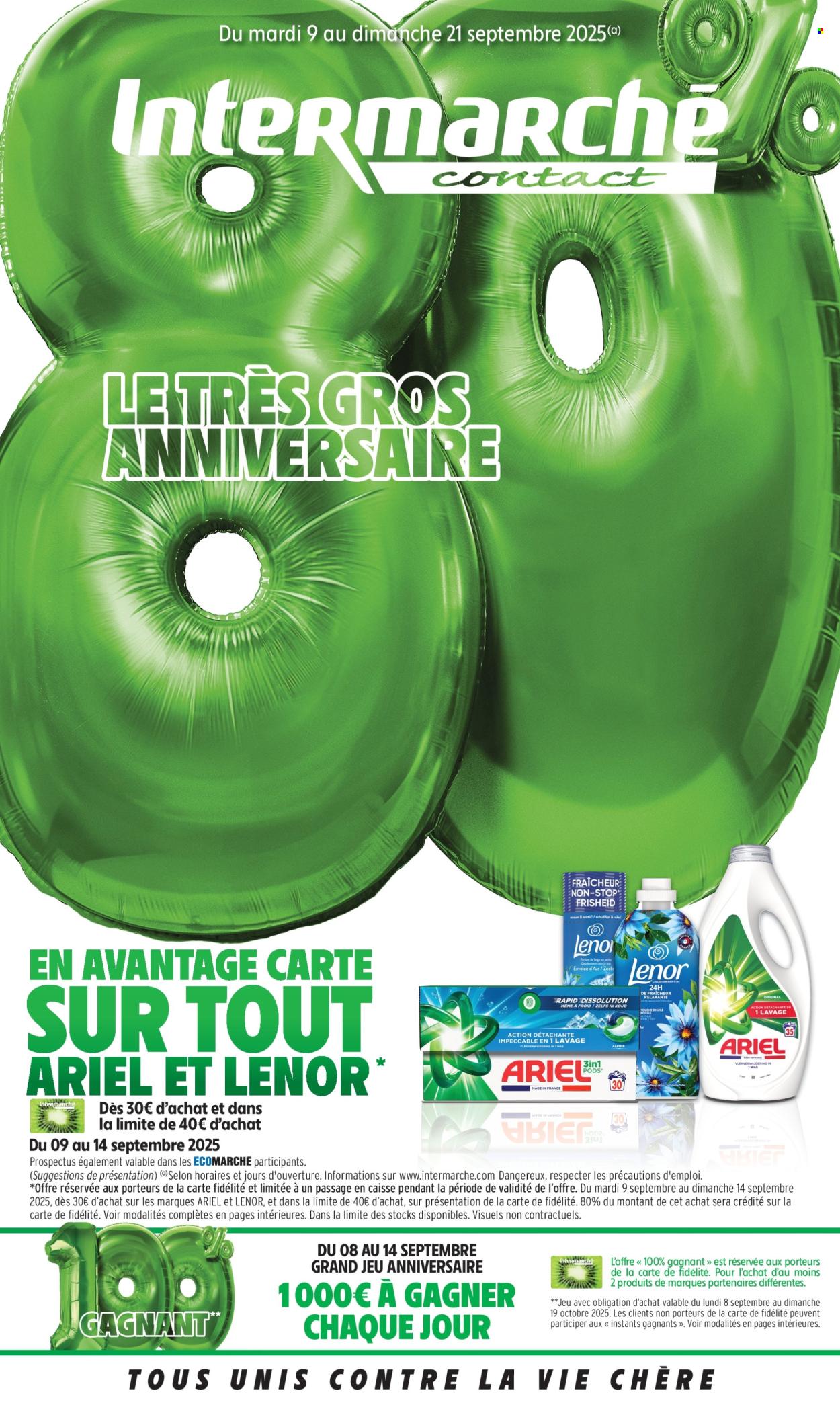 Catalogue Intermarché Contact - 09/09/2025 - 21/09/2025. Page 1