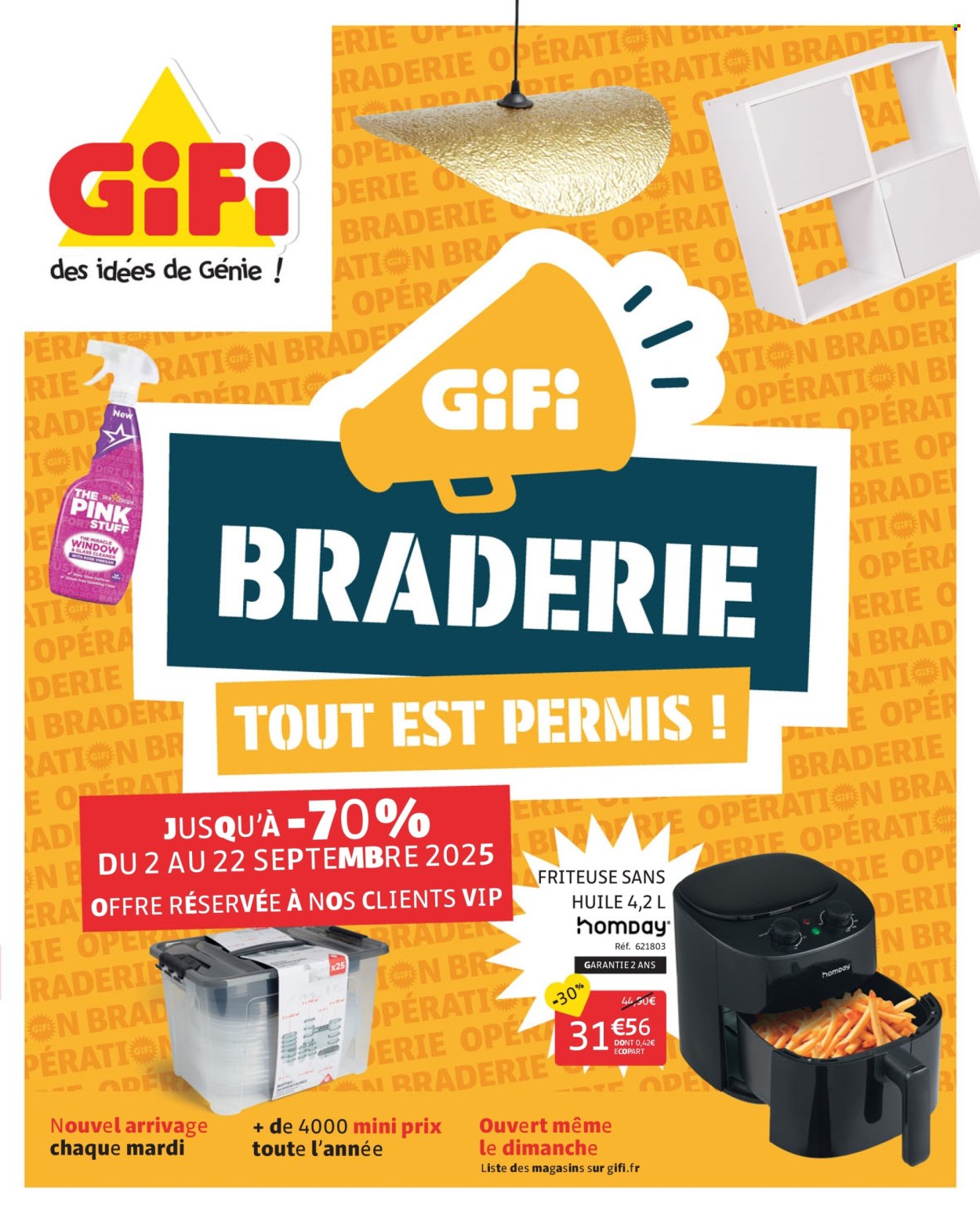 Catalogue GiFi - 02/09/2025 - 22/09/2025. Page 1