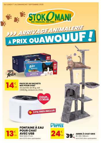 Catalogue Stokomani - 01/09/2025 - 07/09/2025.