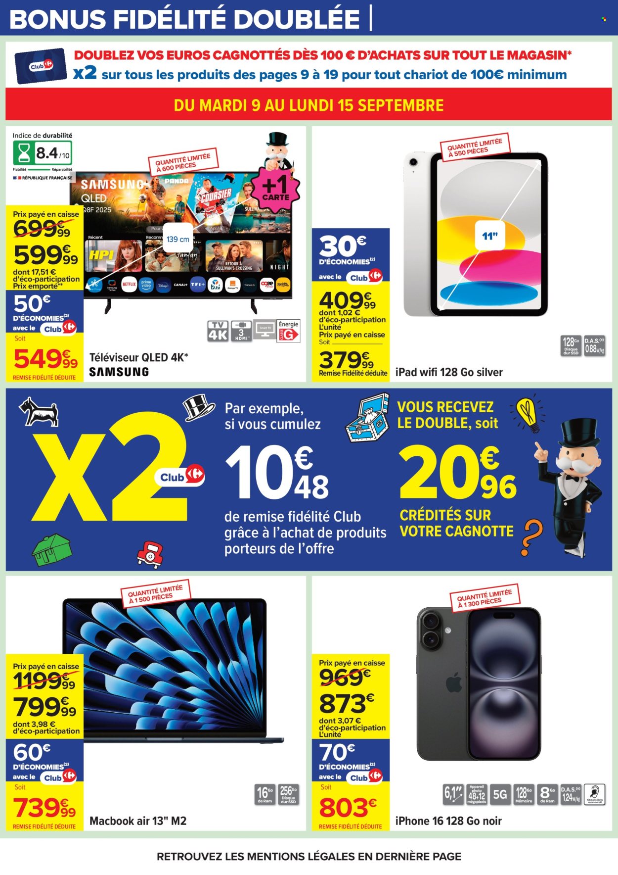 Catalogue Carrefour Hypermarchés - 09/09/2025 - 22/09/2025. Page 6