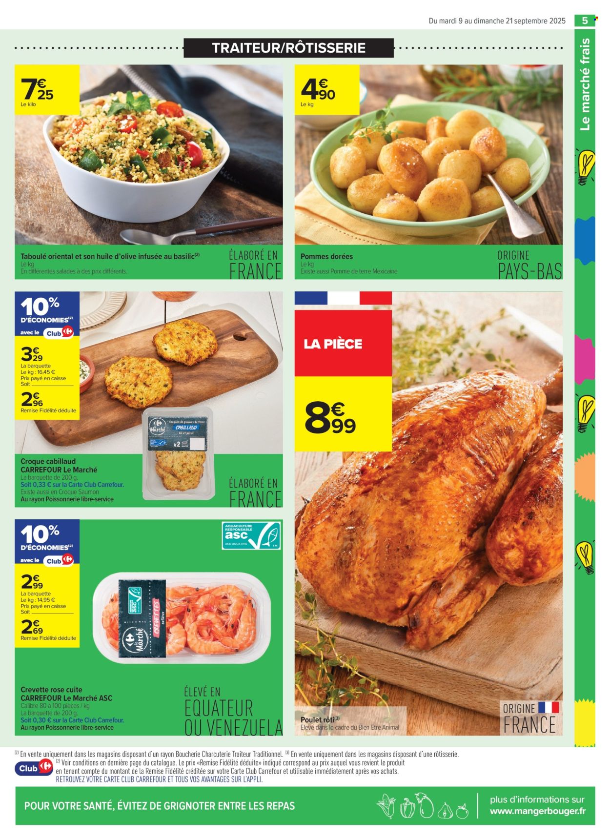 Catalogue Carrefour Contact - 09/09/2025 - 21/09/2025. Page 5