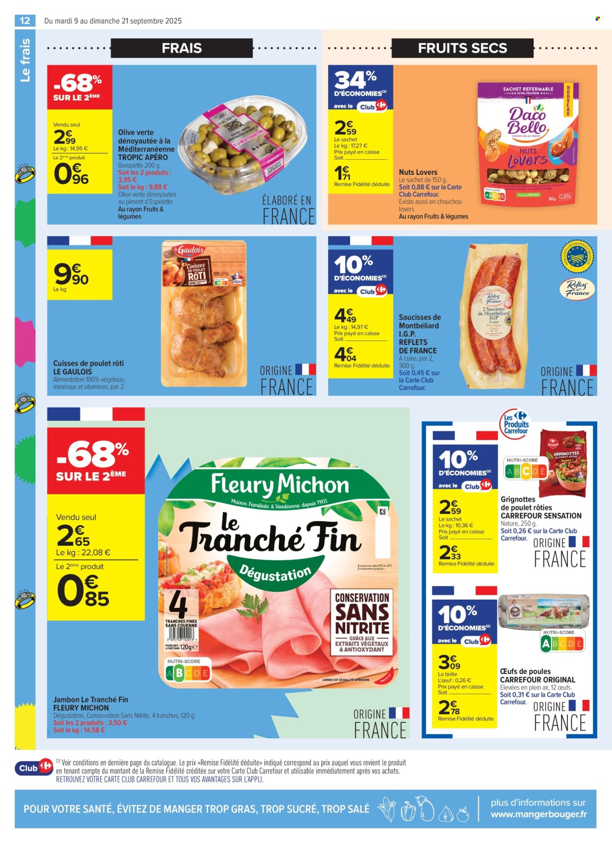 Catalogue Carrefour Contact - 09/09/2025 - 21/09/2025. Page 12