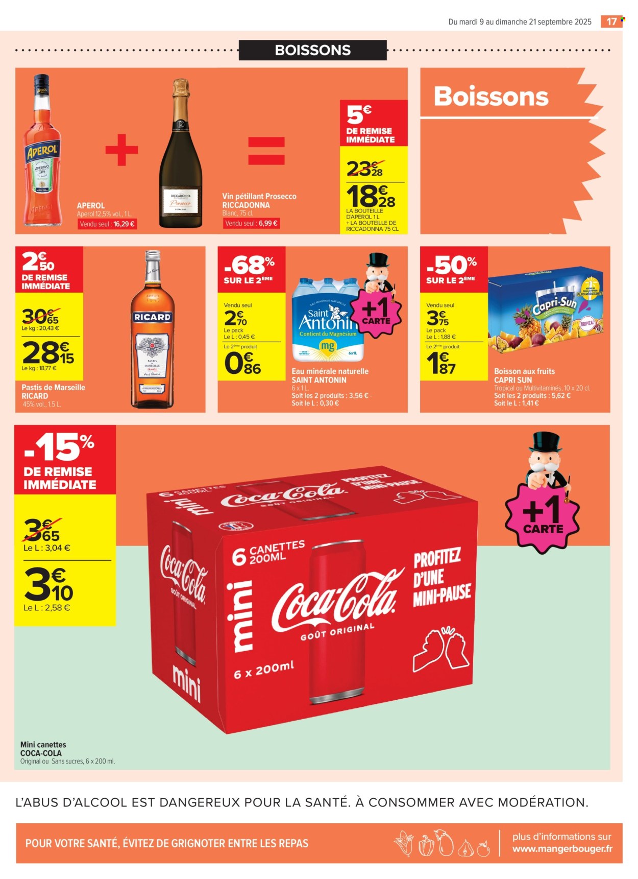 Catalogue Carrefour Contact - 09/09/2025 - 21/09/2025. Page 17