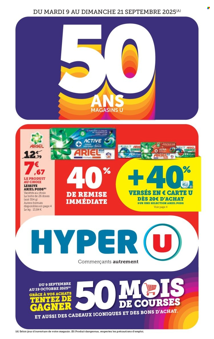 Catalogue HYPER U - 09/09/2025 - 21/09/2025. Page 1