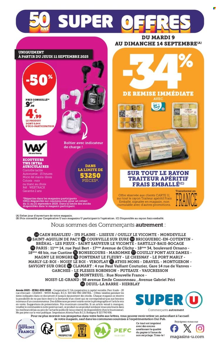 Catalogue SUPER U - 09/09/2025 - 21/09/2025. Page 32