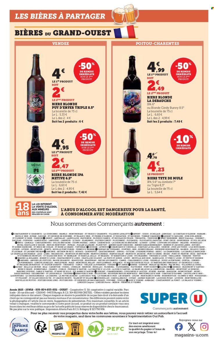 Catalogue SUPER U - 09/09/2025 - 21/09/2025. Page 10