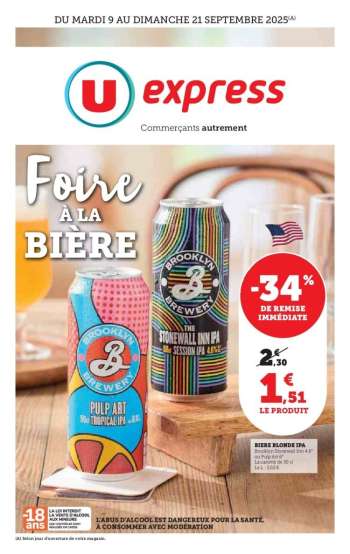Catalogue U express - 09/09/2025 - 21/09/2025.