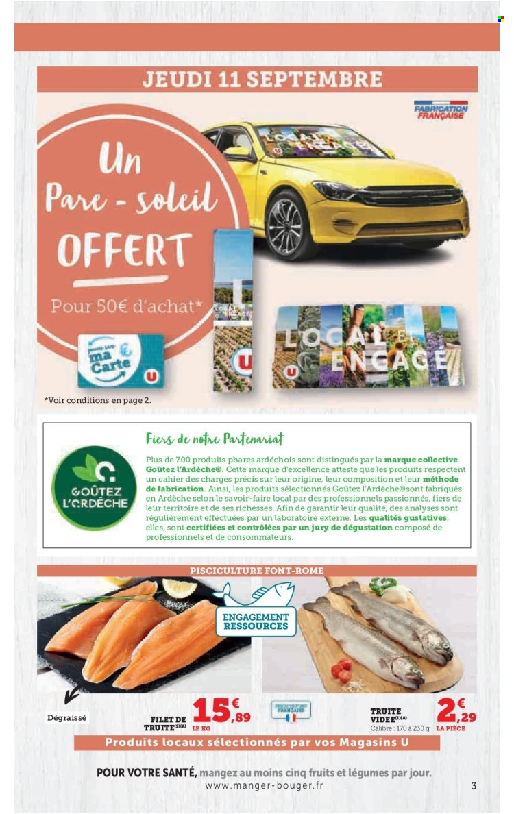 Catalogue SUPER U - 09/09/2025 - 21/09/2025. Page 3