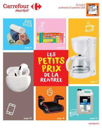 Catalogue Carrefour Market - 09/09/2025 - 21/09/2025.
