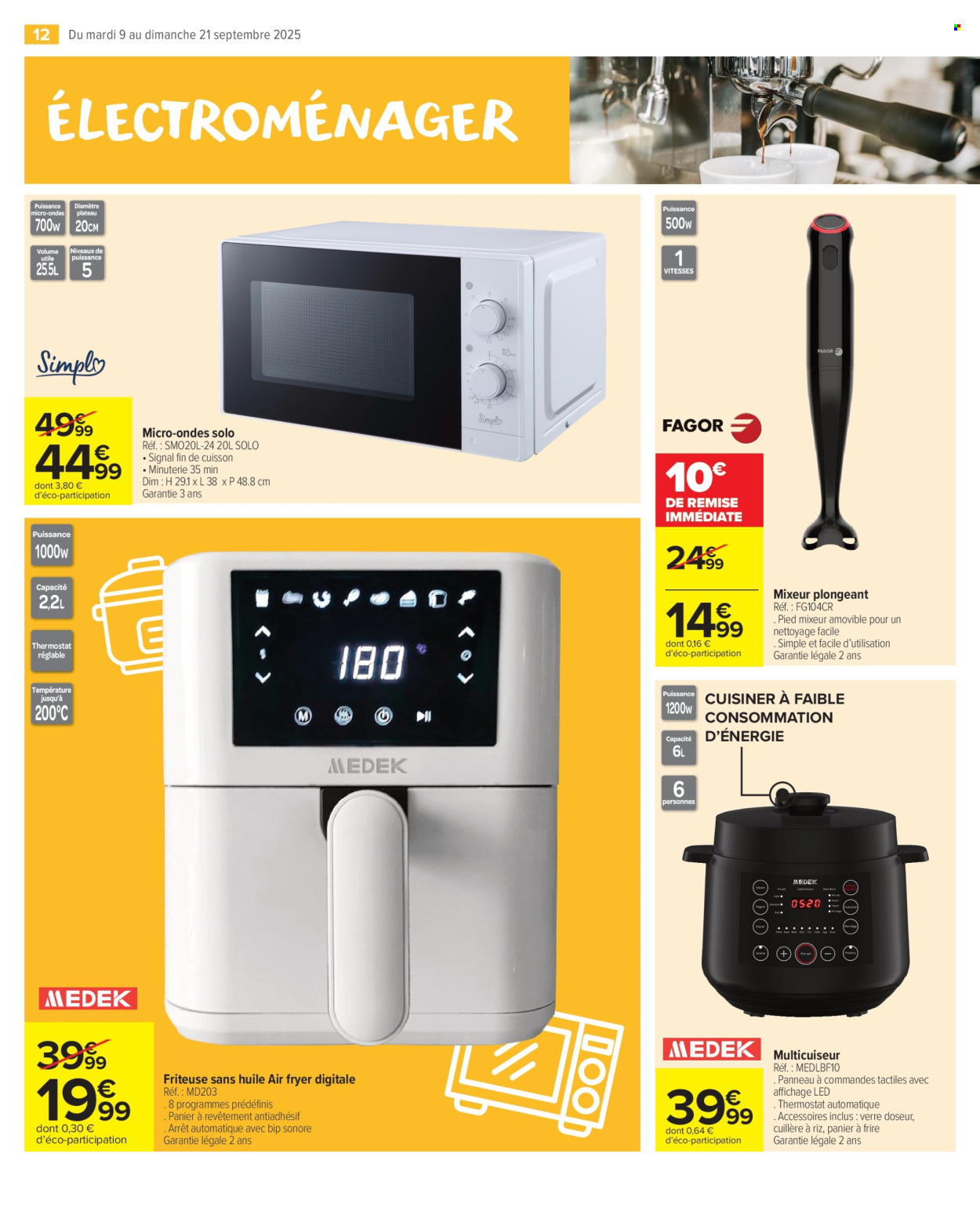 Catalogue Carrefour Market - 09/09/2025 - 21/09/2025. Page 14