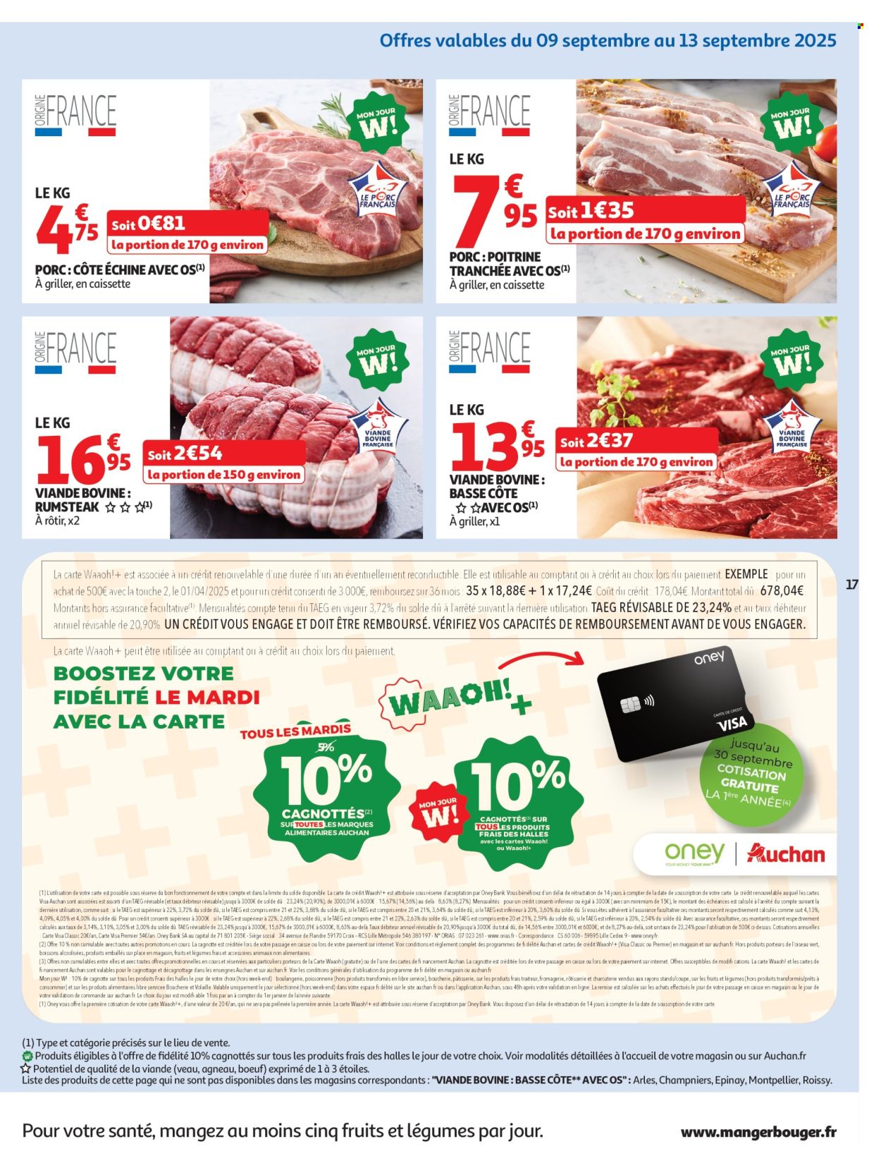Catalogue Auchan - 09/09/2025 - 21/09/2025. Page 17
