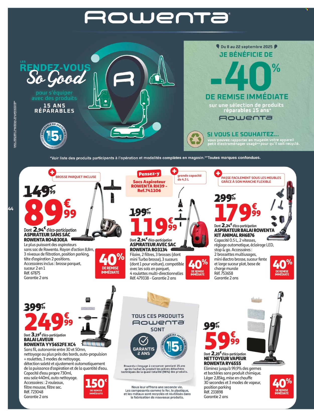 Catalogue Auchan - 09/09/2025 - 21/09/2025. Page 44