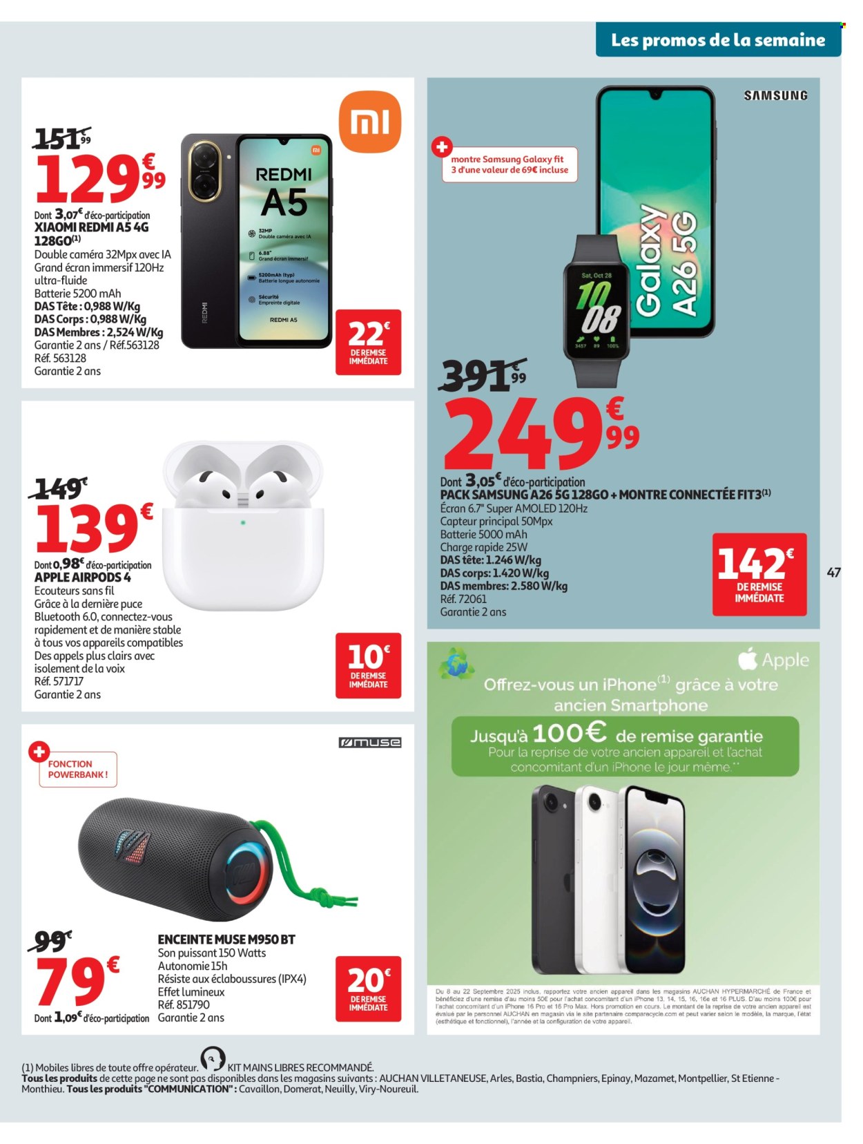 Catalogue Auchan - 09/09/2025 - 21/09/2025. Page 47