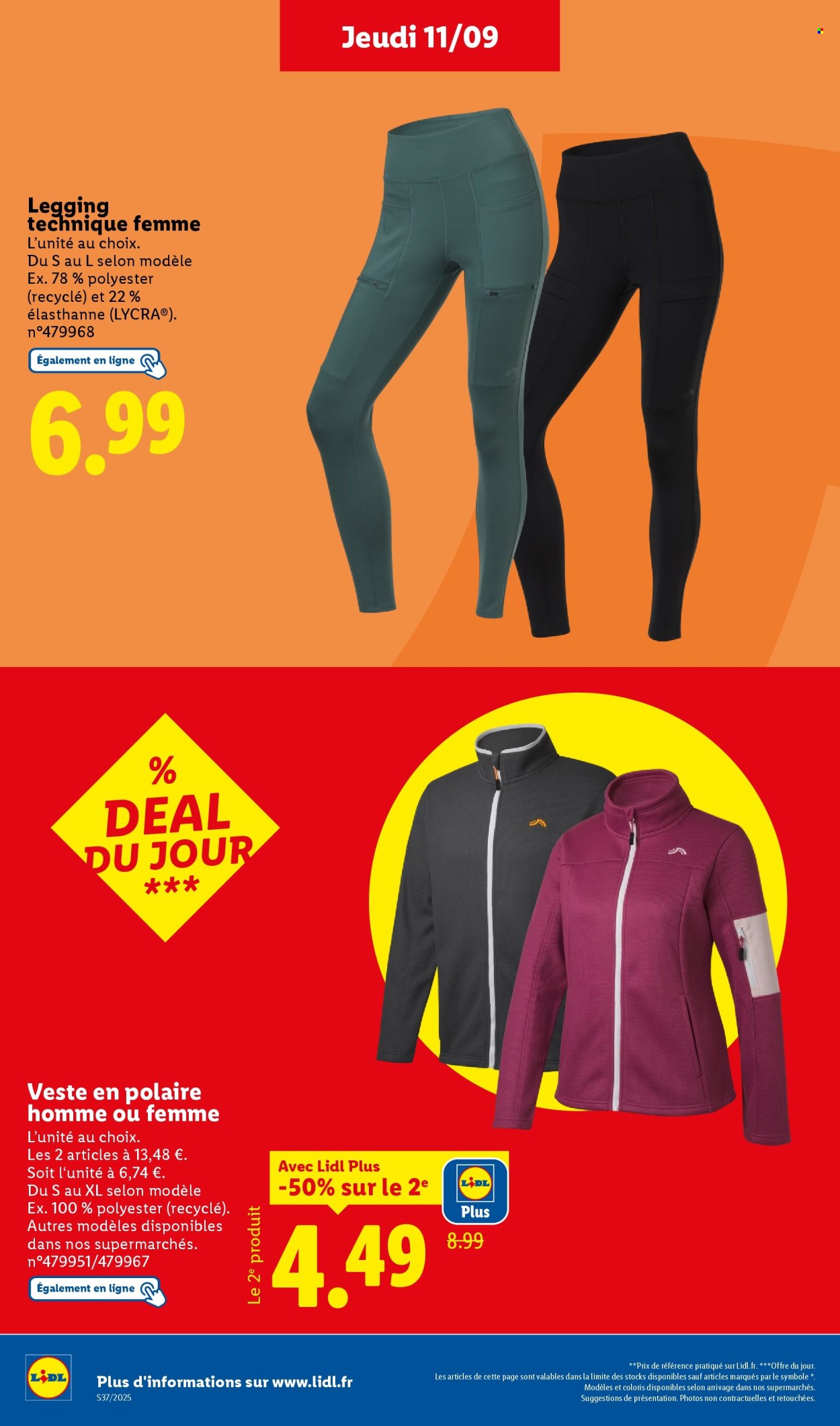 Catalogue Lidl - 08/09/2025 - 11/09/2025. Page 44