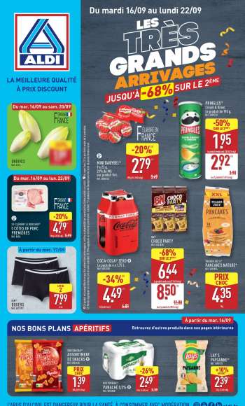 Catalogue ALDI - 16/09/2025 - 22/09/2025.