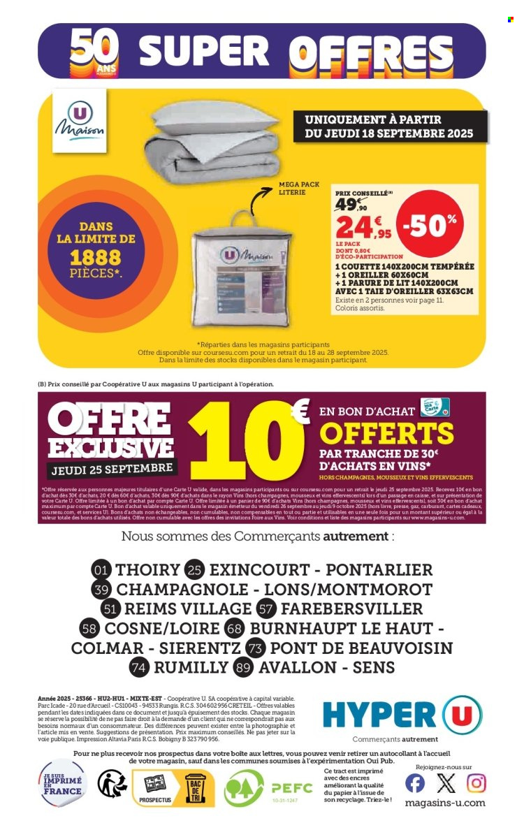 Catalogue HYPER U - 16/09/2025 - 28/09/2025. Page 40