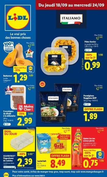 Catalogue Lidl - 18/09/2025 - 24/09/2025.