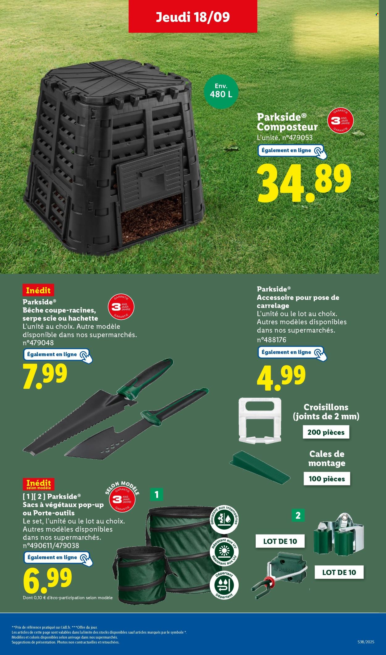 Catalogue Lidl - 18/09/2025 - 24/09/2025. Page 39