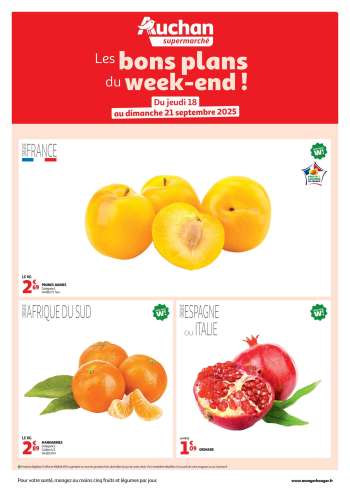 Catalogue Auchan - 18/09/2025 - 21/09/2025.