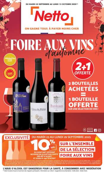 Catalogue Netto - 23/09/2025 - 13/10/2025.