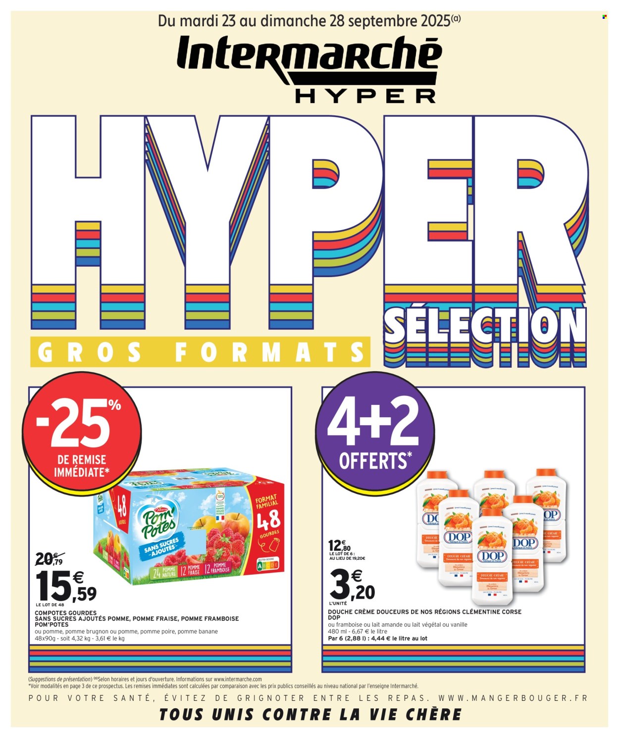 Catalogue Intermarché Hyper - 23/09/2025 - 28/09/2025. Page 1