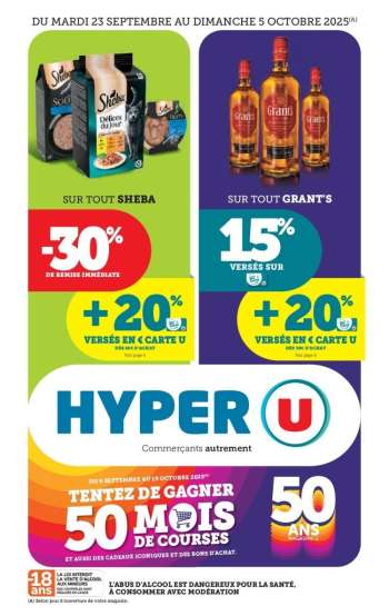 Catalogue HYPER U - 23/09/2025 - 05/10/2025.