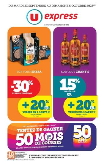 Catalogue U express - 23/09/2025 - 05/10/2025.