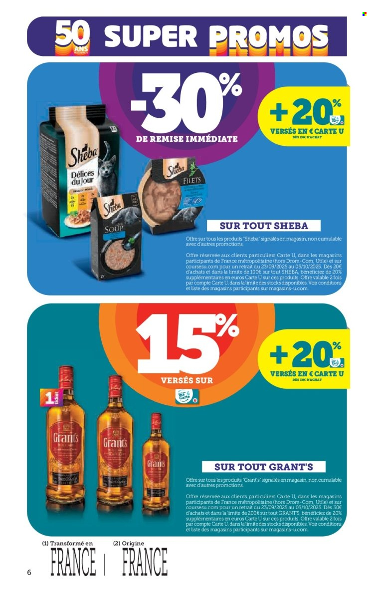 Catalogue SUPER U - 23/09/2025 - 05/10/2025. Page 6