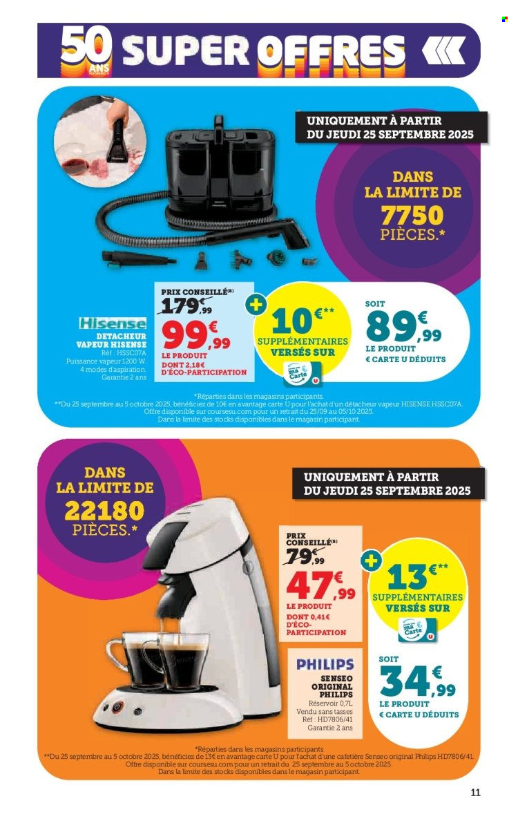 Catalogue SUPER U - 23/09/2025 - 05/10/2025. Page 11