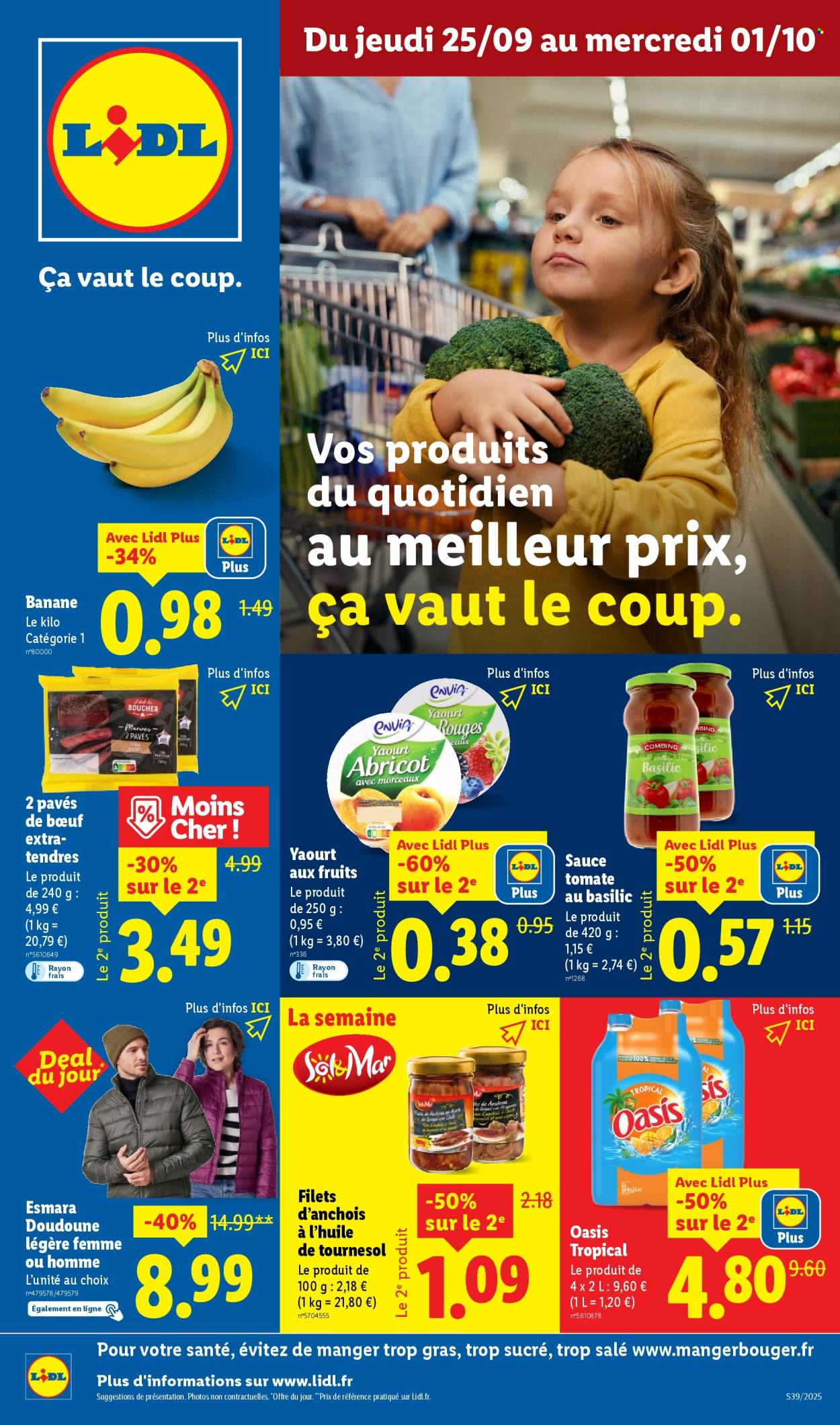 Catalogue Lidl - 25/09/2025 - 01/10/2025. Page 1