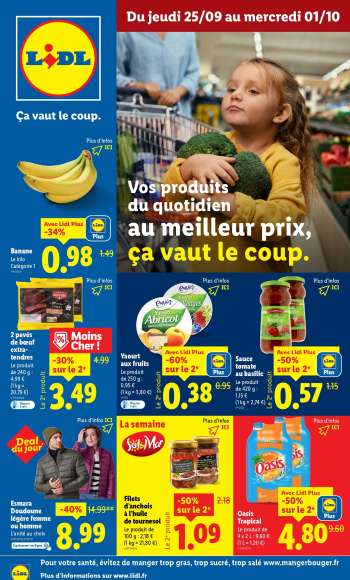 Catalogue Lidl - 25/09/2025 - 01/10/2025.