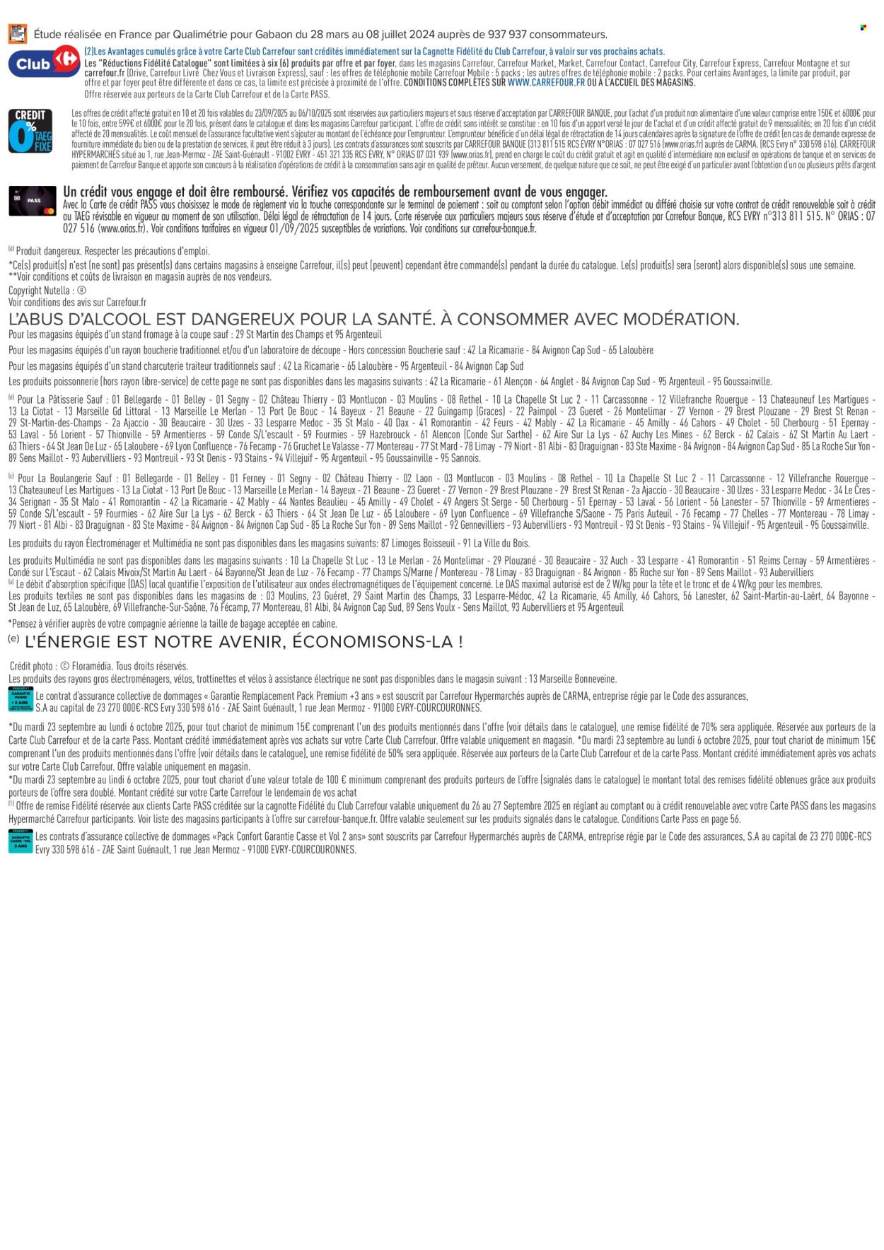 Catalogue Carrefour Hypermarchés - 23/09/2025 - 06/10/2025. Page 88