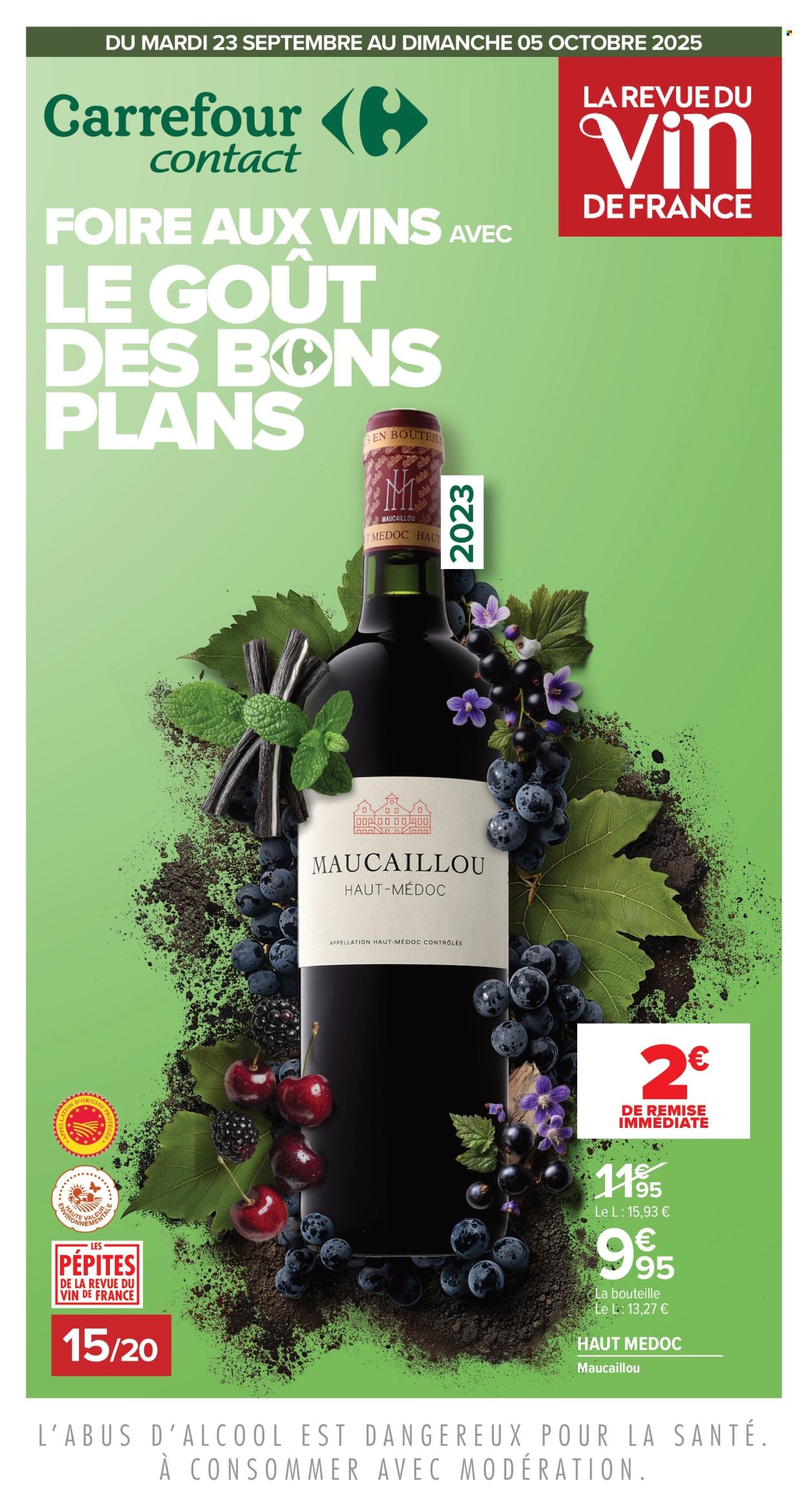 Catalogue Carrefour Contact - 23/09/2025 - 05/10/2025. Page 1