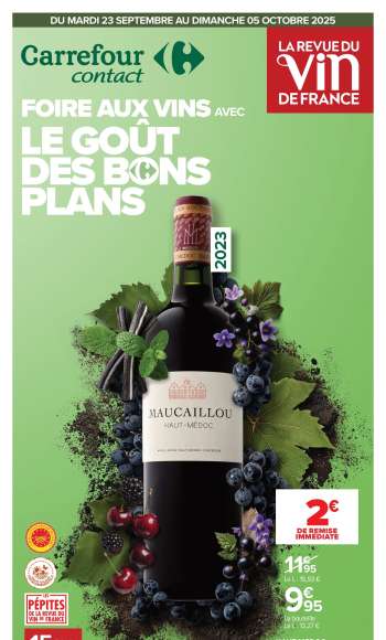 Catalogue Carrefour Contact - 23/09/2025 - 05/10/2025.