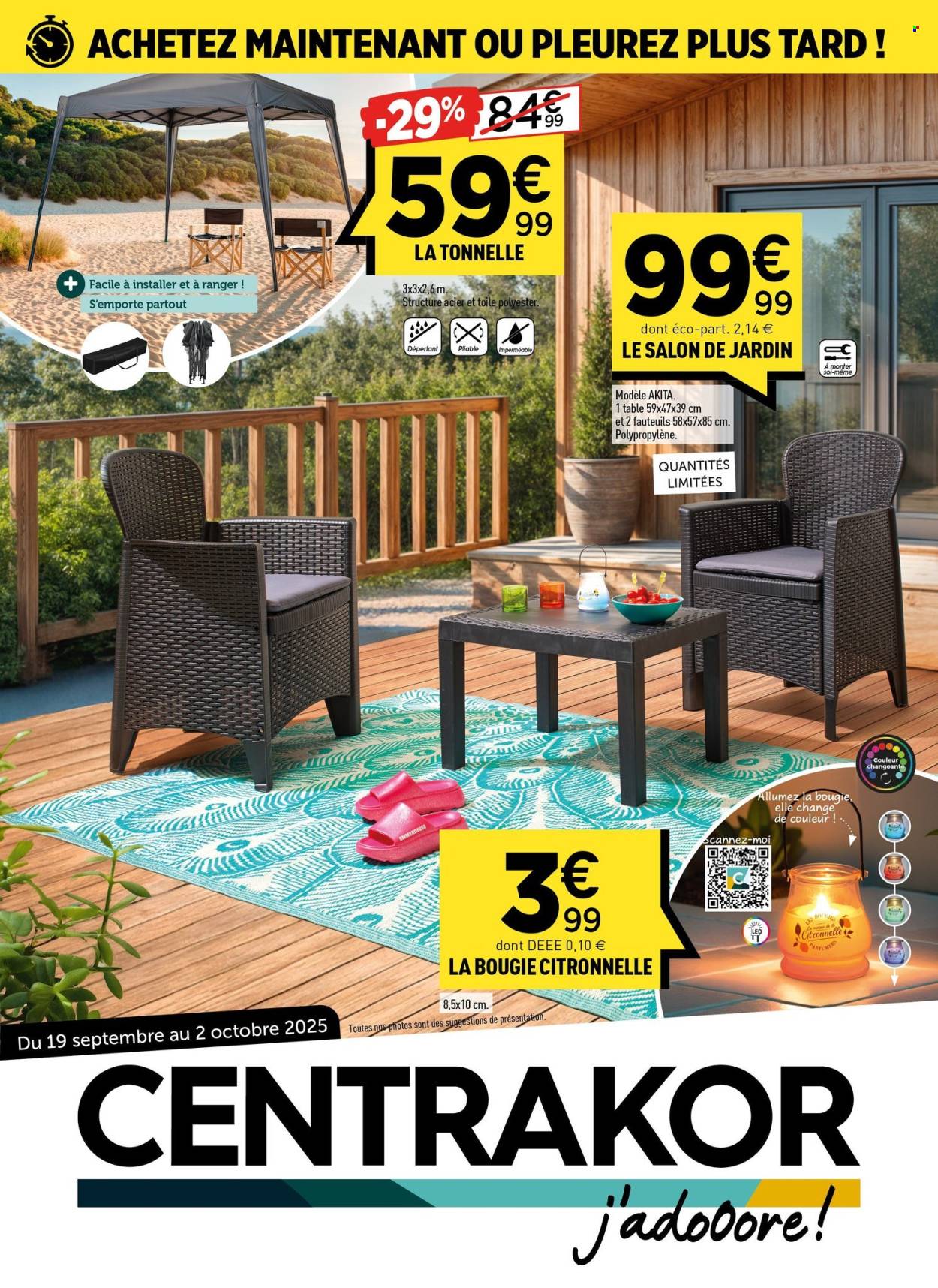 Catalogue Centrakor - 19/09/2025 - 02/10/2025. Page 1