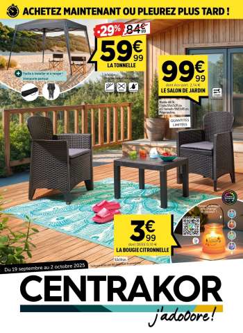 Catalogue Centrakor - 19/09/2025 - 02/10/2025.