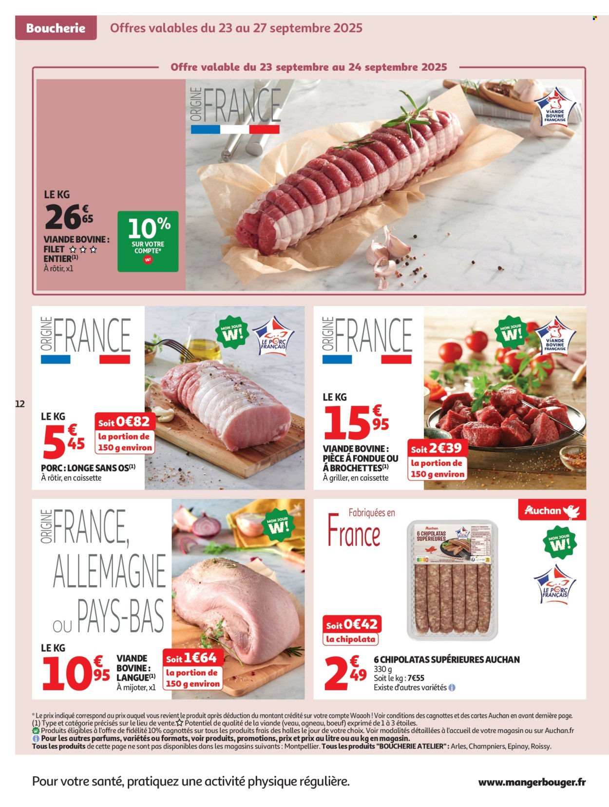 Catalogue Auchan - 23/09/2025 - 05/10/2025. Page 12