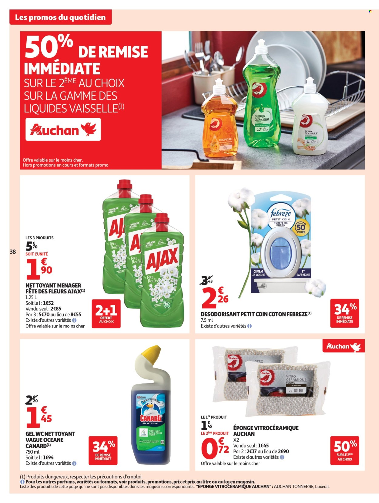 Catalogue Auchan - 23/09/2025 - 05/10/2025. Page 38