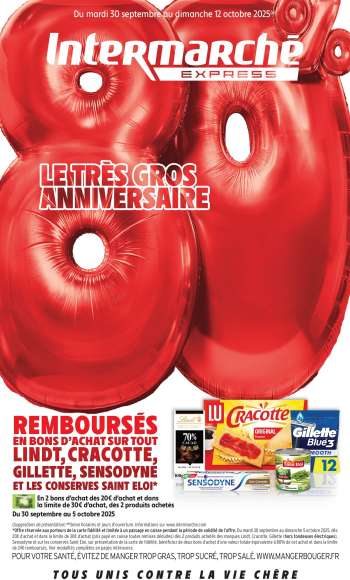 Catalogue Intermarché Express - 30/09/2025 - 12/10/2025.