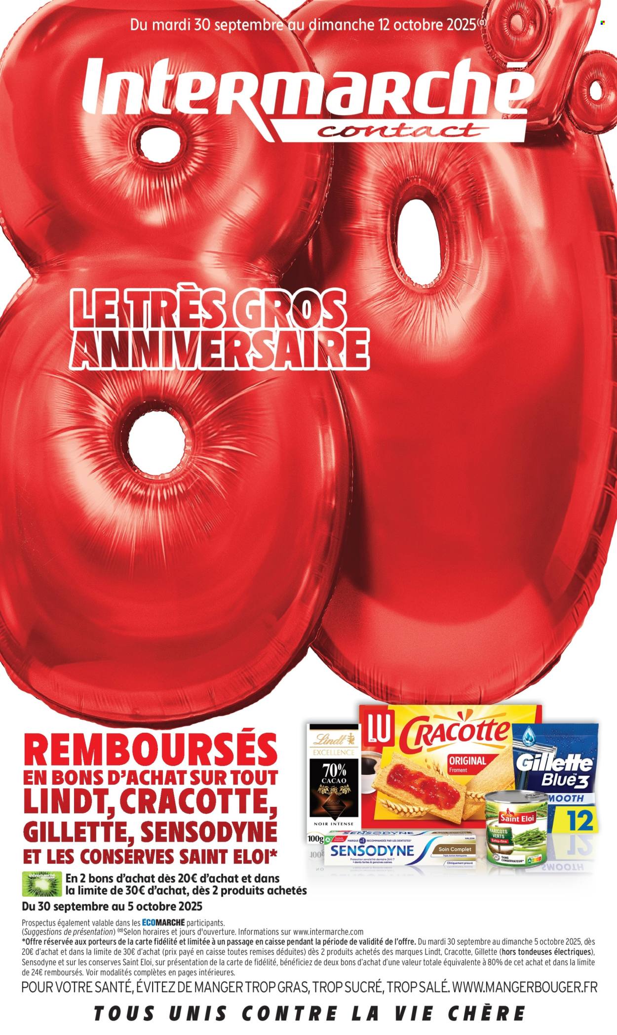 Catalogue Intermarché Contact - 30/09/2025 - 12/10/2025. Page 1