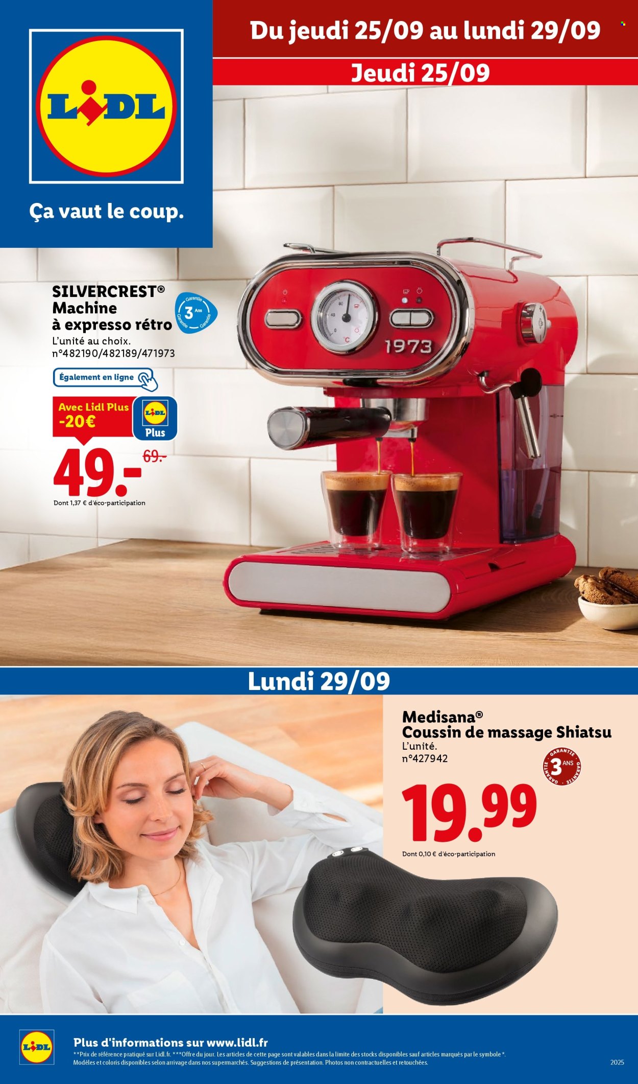 Catalogue Lidl - 25/09/2025 - 29/09/2025. Page 1
