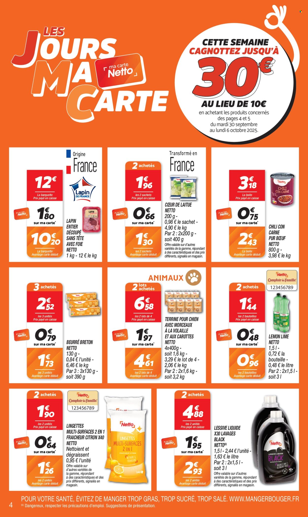 Catalogue Netto - 30/09/2025 - 06/10/2025. Page 4