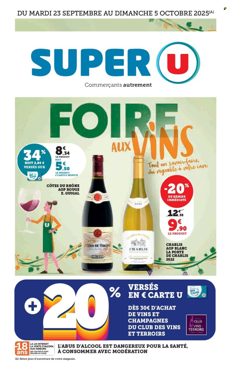 Catalogue SUPER U - 23/09/2025 - 05/10/2025. Page 1