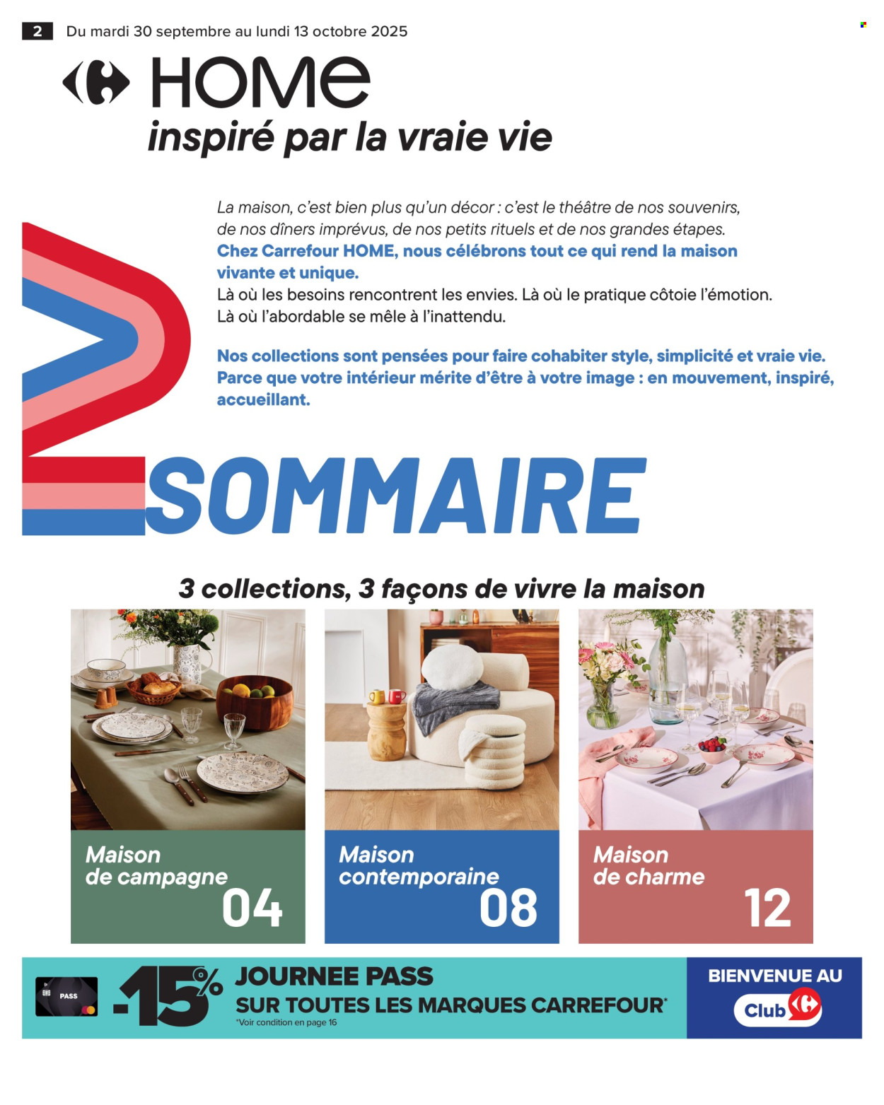 Catalogue Carrefour Hypermarchés - 30/09/2025 - 13/10/2025. Page 2