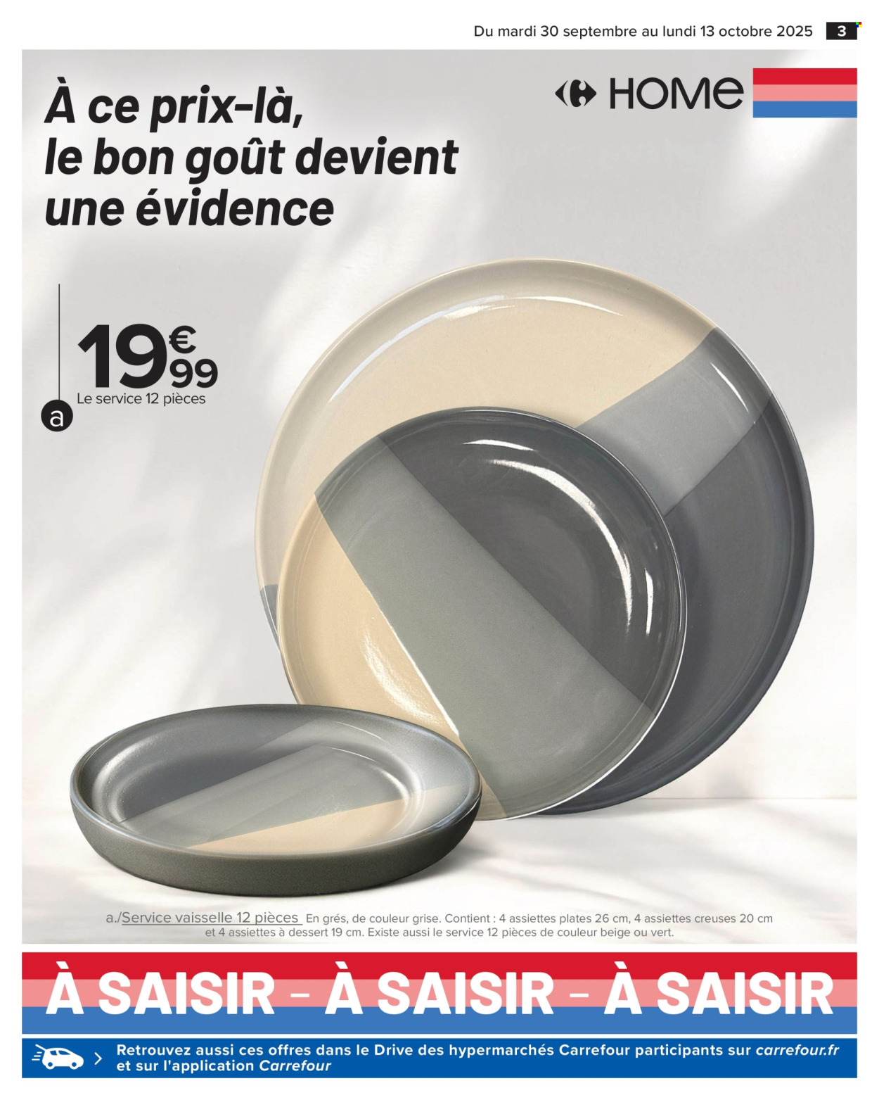 Catalogue Carrefour Hypermarchés - 30/09/2025 - 13/10/2025. Page 3