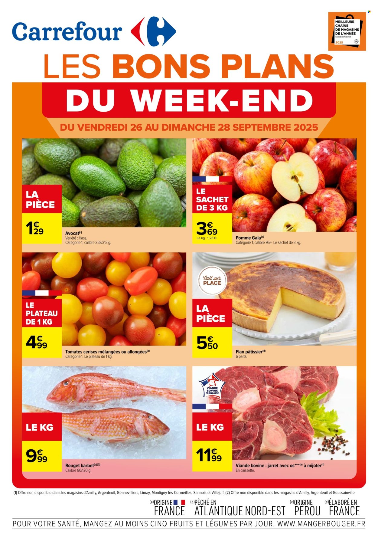 Catalogue Carrefour Hypermarchés - 26/09/2025 - 28/09/2025. Page 1